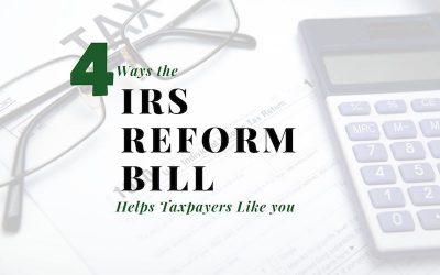 Four Ways the IRS Reform Bill Helps Birmingham Taxpayers Like You (and Me)